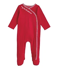 Mud Pie Baby Girls My 1st Christmas Long-Sleeve Footie Coverall