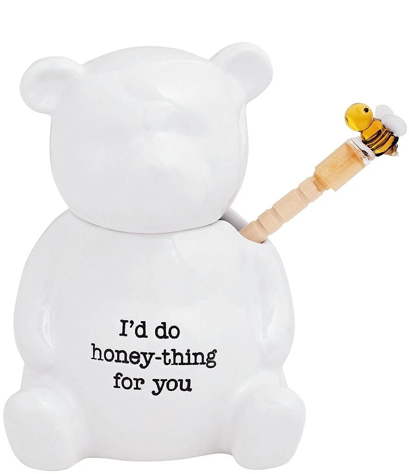 Mud Pie Bear Honey Jar