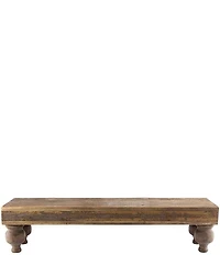 Mud Pie Bistro Long Footed Wood Stand