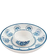 Mud Pie Block Print Chip N Dip Set