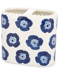 Mud Pie Block Print Toothbrush Holder
