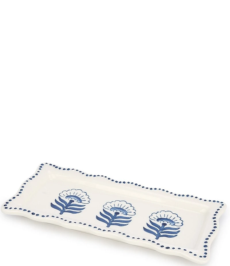 Mud Pie Block Print Vanity Tray