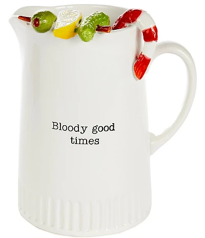 Mud Pie Bloody Mary Pitcher