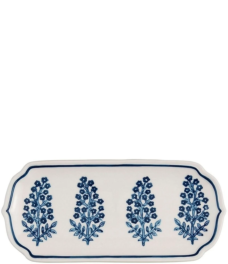 Mud Pie Bloom Print Everything Dish