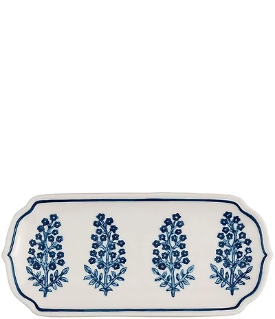 Mud Pie Bloom Print Everything Dish