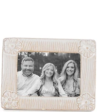 Mud Pie Botanica Collection Horizontal Flower Mini Picture Frame