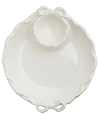 Mud Pie Bow Chip And Dip Set