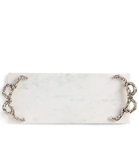 Mud Pie Bow Marble Board with Bow Handles