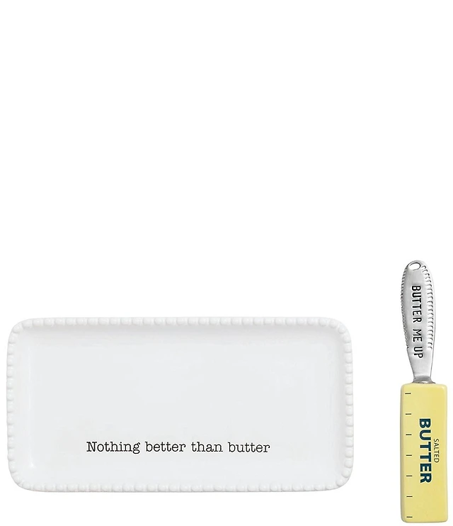 Mud Pie Butter Dish Set