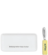 Mud Pie Butter Dish Set