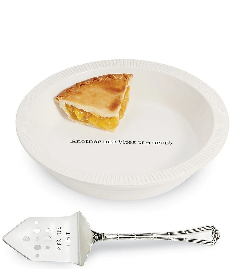 Mud Pie Circa Collection Pie Plate & Server Set