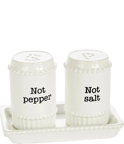 Mud Pie Circa Collection Salt and Pepper Set