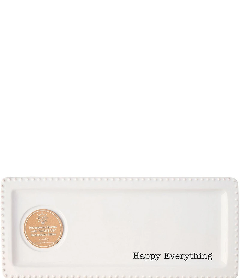 Mud Pie Circa Hostess Happy Everything Tray