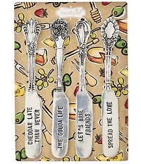 Mud Pie Circa Spreader 4-Piece Set