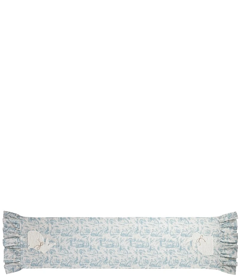 Mud Pie Embroidered Bunny Table Runner, 72#double;