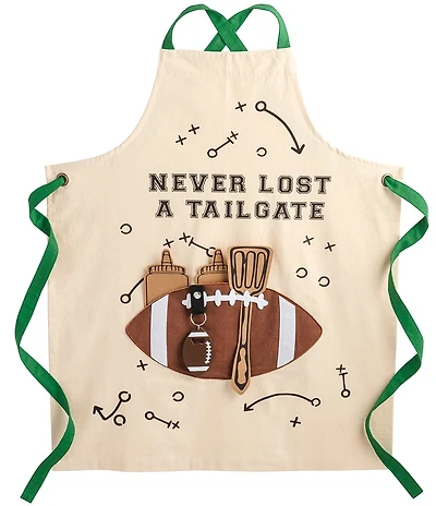 Mud Pie Football Pocket Apron