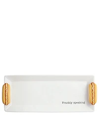Mud Pie Frankly Speaking Hot Dog Tray