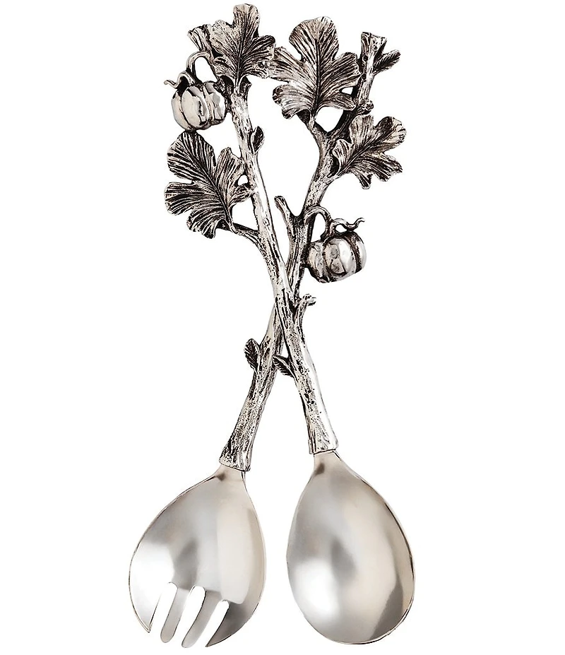 Mud Pie Gather Metal Branch Server Set