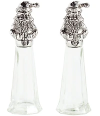 Mud Pie Good Tiding Collection Santa Salt & Pepper Shaker Set