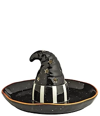Mud Pie Halloween Collection Light-Up Witch Hat Chip N Dip