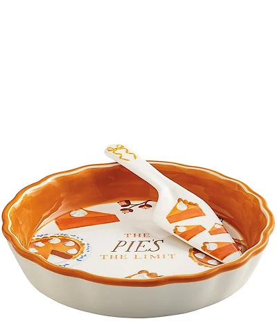 Mud Pie Harvest Collection Pie Dish Set