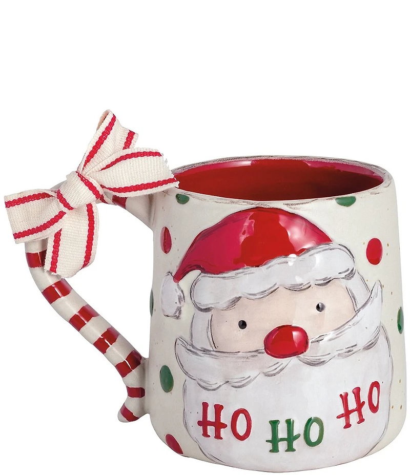 Mud Pie Home For Christmas Collection Santa Farm Novelty Mug