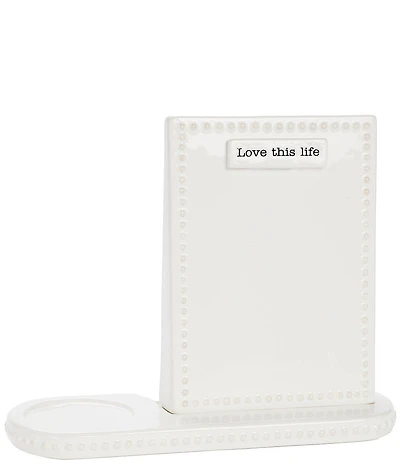 Mud Pie Love This Life Sitter Frame