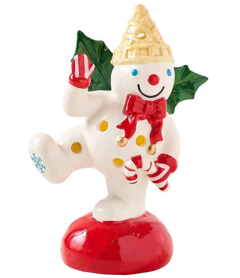 Mud Pie Mr Bingle Light Up Sitter