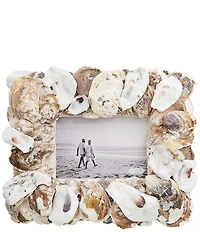 Mud Pie Oyster Shell Picture Frame, 4x6