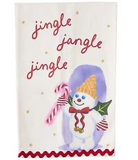 Mud Pie Ric Rac Mr. Bingle Kitchen Towels, Set of 2