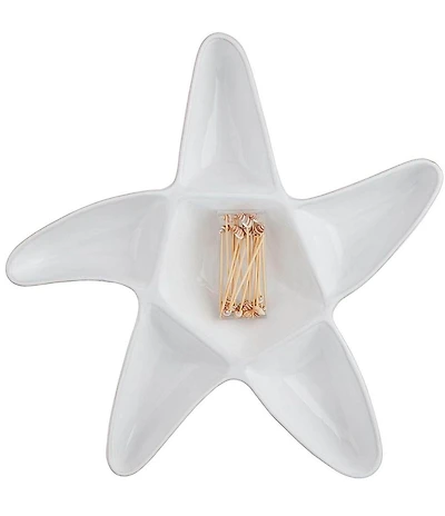 Mud Pie Starfish Section Server and Toothpick Set
