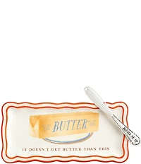 Mud Pie Thanksgiving Collection Butter Everything Dish Set