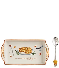 Mud Pie Thanksgiving Collection Stuffing Baker Set
