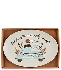 Mud Pie Wedding Mr & Mrs Get-Away Car Plate
