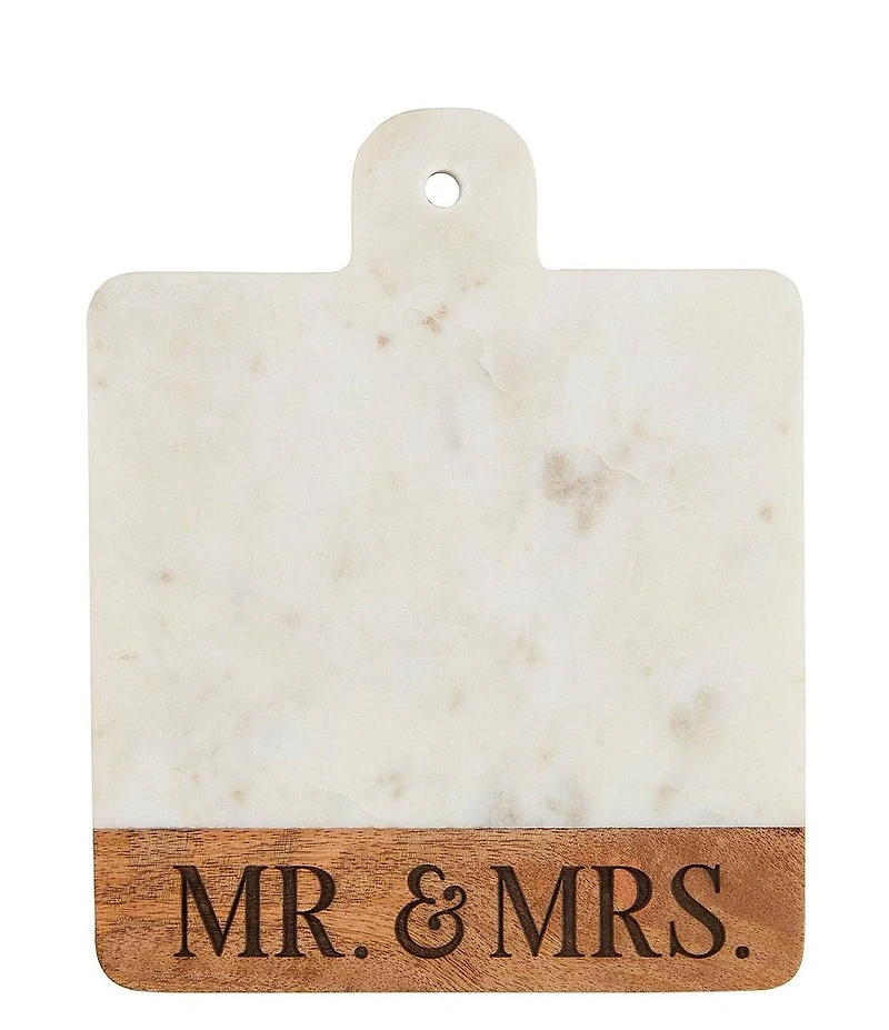 Mud Pie Wedding Mr & Mrs Marble Paddle Board