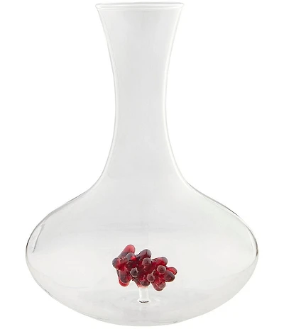 Mud Pie Wine O'Clock Grape Wine Decanter