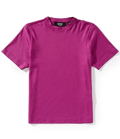 Murano Big Boys Liquid Luxury Slim Fit Crew T-Shirt