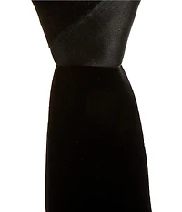 Murano Henry Solid Narrow 3#double; Velvet Tie