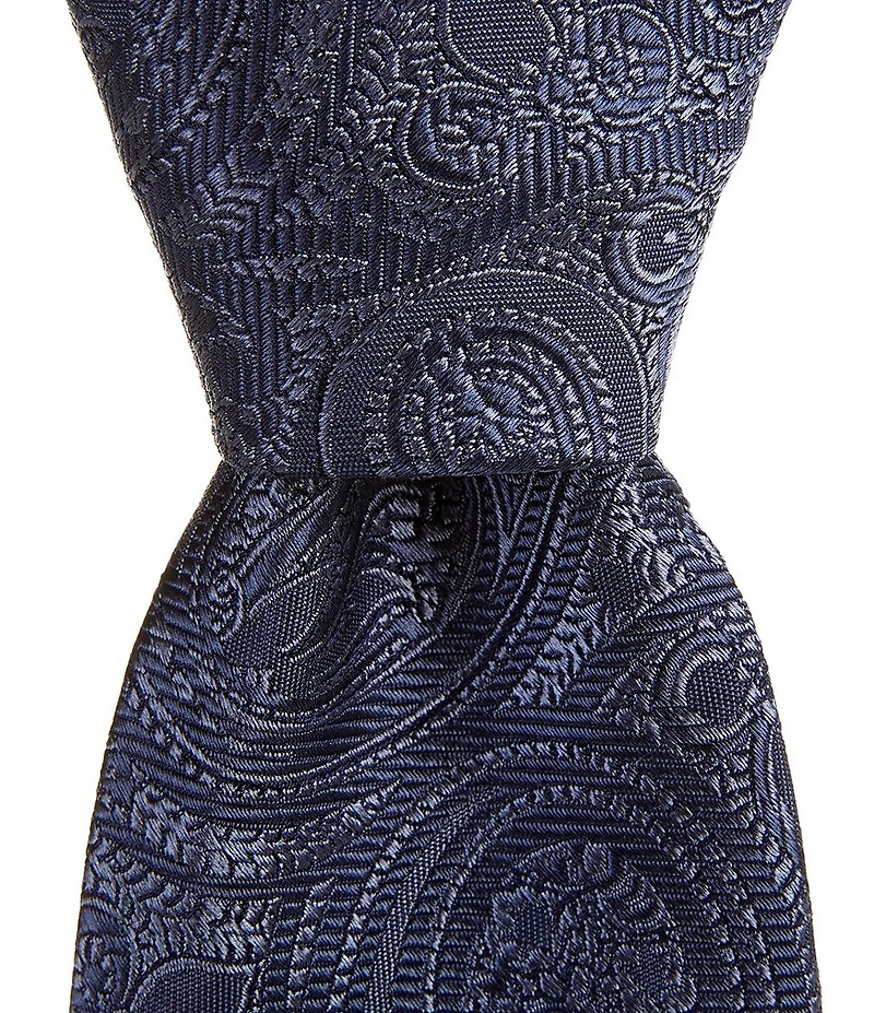 Murano Jaxson Solid 3#double; Narrow Silk Tie