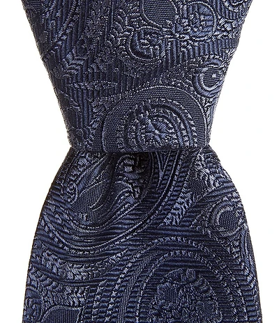 Murano Jaxson Solid 3#double; Narrow Silk Tie