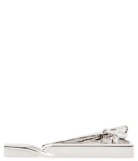 Murano Madison Ave Polished Silvertone Twist Tie Bar