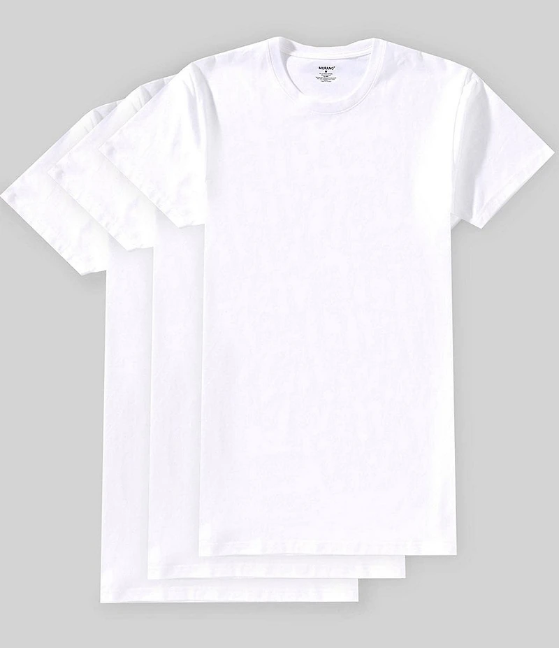 Murano Slim Fit Crew Undershirt 3-Pack