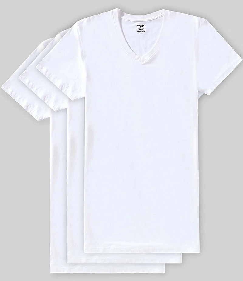Murano Slim Fit V-Neck Undershirt 3-Pack