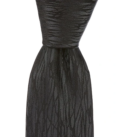 Murano Veined Nonsolid 2 3/4#double; Silk Tie