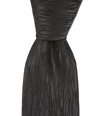 Murano Veined Nonsolid 2 3/4#double; Silk Tie