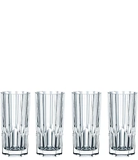 Nachtmann Aspen Crystal Long Drink Glasses, Set of 4