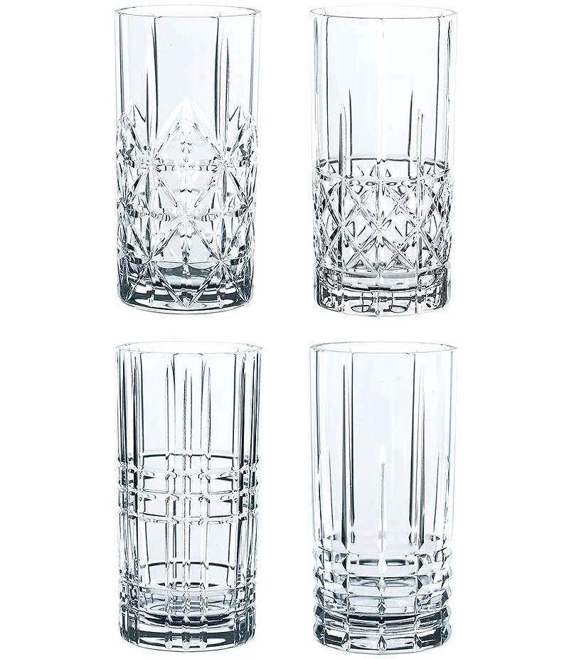 Nachtmann Highland Long Drink Glasses, Set of 4