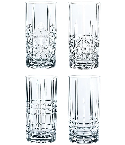 Nachtmann Highland Long Drink Glasses, Set of 4
