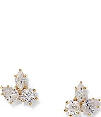 Nadri Beatrix Mixed CZ Cluster Stud Earrings