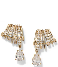Nadri Bonne Annee Pear Drop Earrings